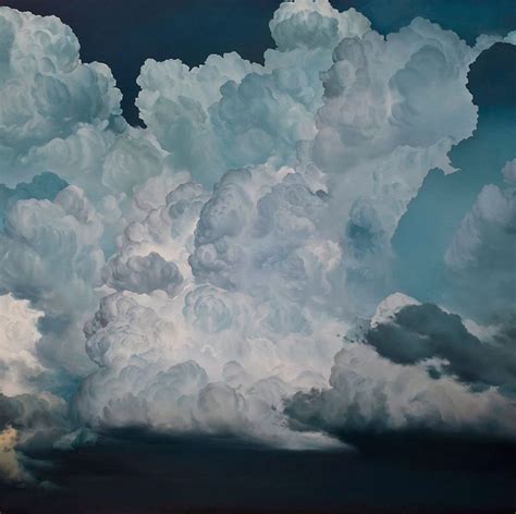 Splendid Cloud Oil Paintings By Ian Fisher