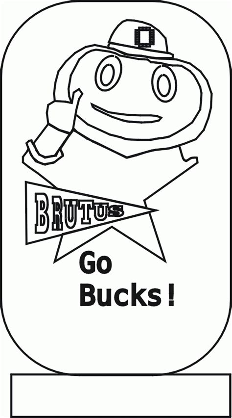 33 Ohio State Buckeyes Coloring Pages Free Printable Coloring Pages