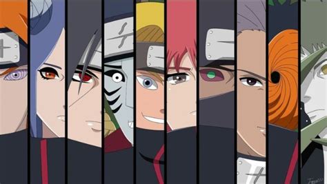 Naruto Todos Los Miembros De Akatsuki Y Sus Poderes