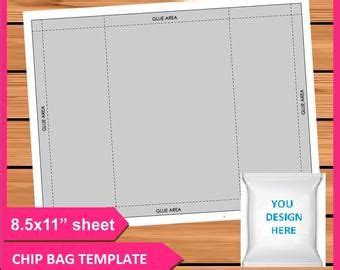 · customizations include hotel's logo and name/location . Chip bag template instant download | Etsy | Templates ...