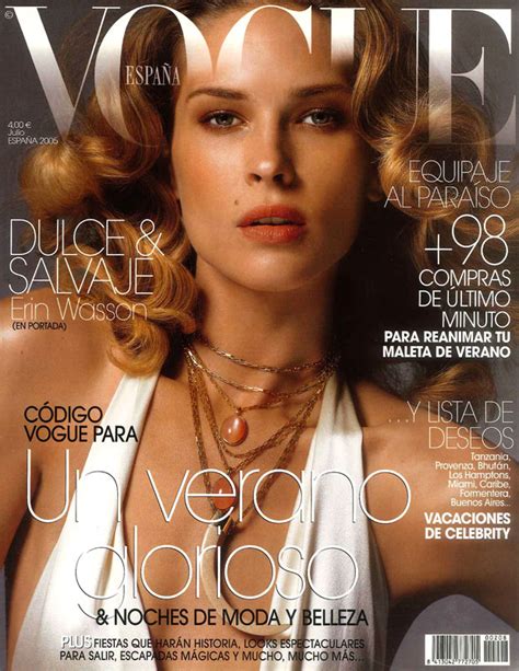 Vogue S Covers Erin Wasson