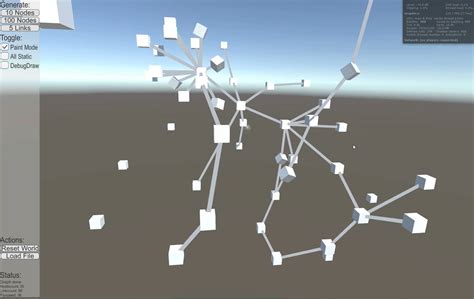 3d Force Directed Node Graph With Bulletunity On Vimeo