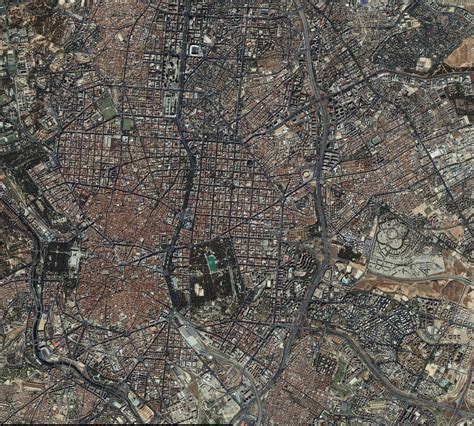 Mapa Satelital Kraków Mapa