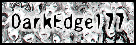 Hd Wallpaper Banner Ahegao Anime Dark Edge Wallpaper Flare