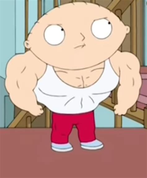 Stewie Griffin With Muscles