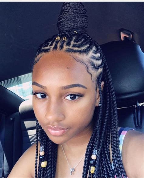 Top Inspiration African Braids With Fringe Hairstyle