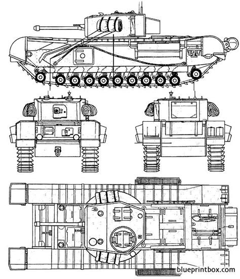 Churchill Mkiv Free Plans And Blueprints Of Cars