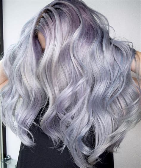 For some women who stop coloring their hair, they need a darker brown shade and some use a lighter greyish tone or slate. Account Suspended | Silver blue hair, Silver purple hair ...