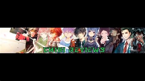 Choose from 123 printable design templates, like anime banner posters, flyers, mockups, invitation cards, business cards, brochure,etc. Chibi Reviews Spring 2016 Anime Youtube Banner by ...