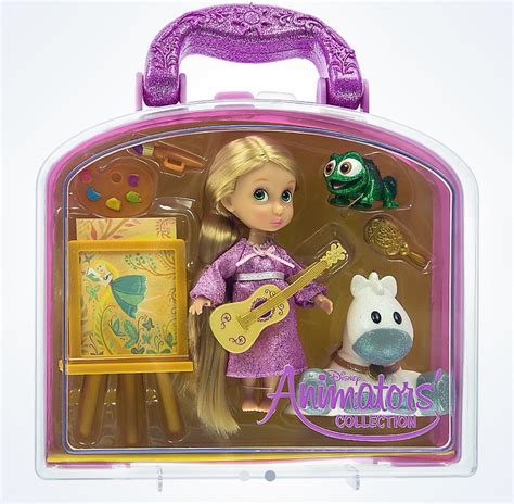 Disney Animators Collection Rapunzel And Friends Mini Doll Play Set New With Case
