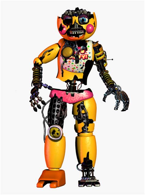 Hey Everyone Midnight Here I Made Scrap Toy Chica Fnaf Scrap Toy