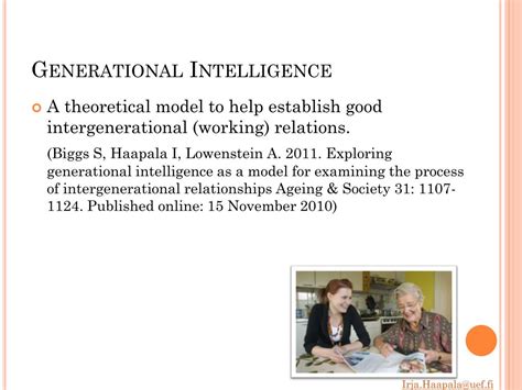 Ppt Public Health Promotion And Generational Intelligence Powerpoint