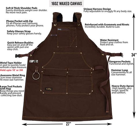 10 Best Woodworking Aprons In 2021 Reviews And Buying Guide