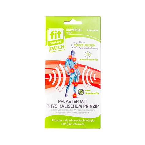 Fit Therapy Patch Universal 6 Stück Linden Apotheke