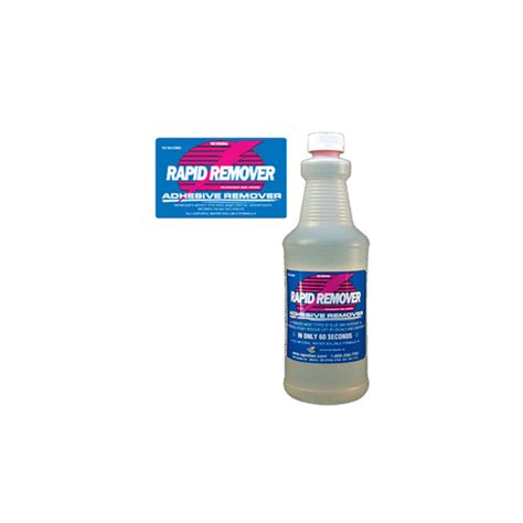Rapid Remover Adhesive Remover By Rapid Tac 1 Quart With Spray