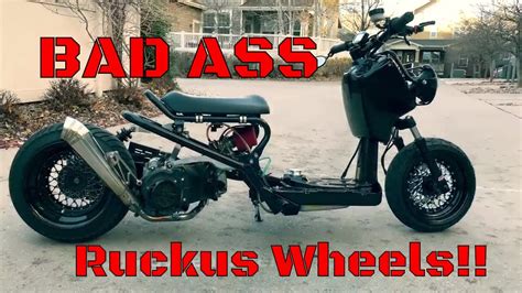 Custom Honda Ruckus Wheels Anyone Youtube