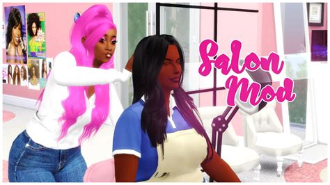 ️ The Sims 4 Get Famous Hair Salon Mod 💞 Youtube