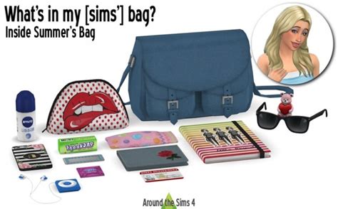 Handbag Clutter Summer At Around The Sims 4 Sims 4 Updates