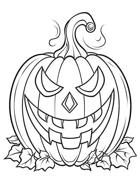 43 Pumpkin Coloring Pages For Kids And Adults Our Mindful Life