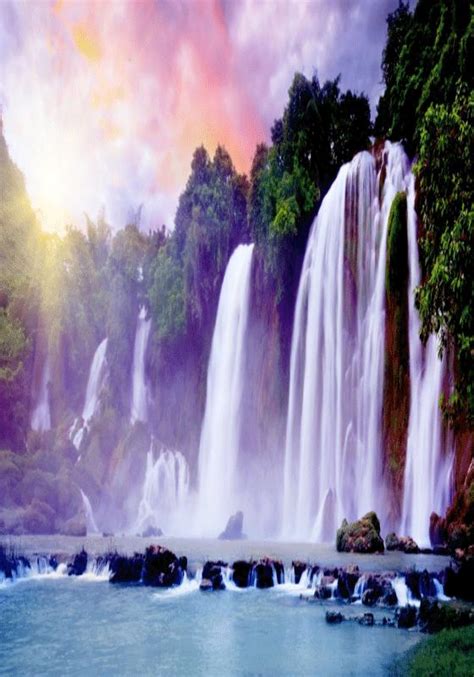 24 Full Screen Waterfall Nature Wallpaper Hd Basty Wa