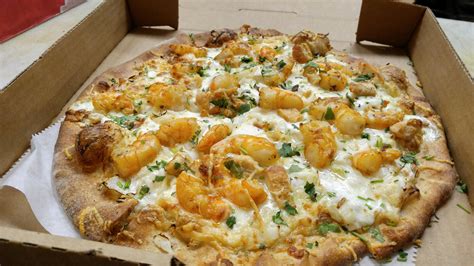 Shrimp Pizza With Crab Dip Base Pizza