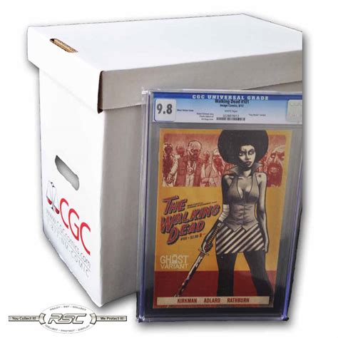 They're as much about collecting as they are about reading. E. Gerber Official CGC Graded Comic Book Storage Box ...