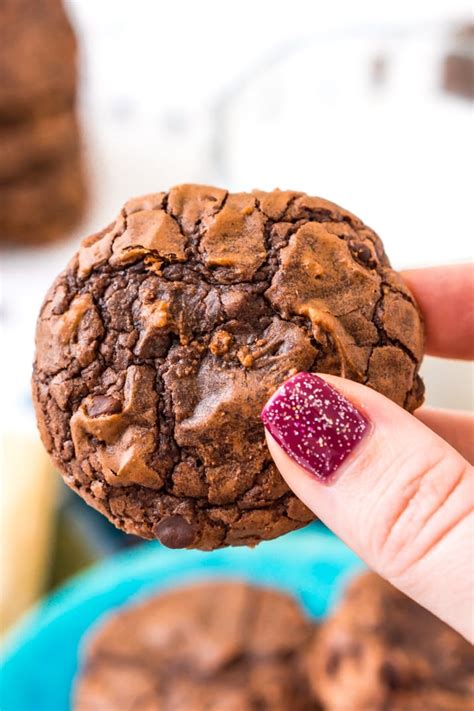 Easy Brownie Cookies Recipe Sugar And Soul