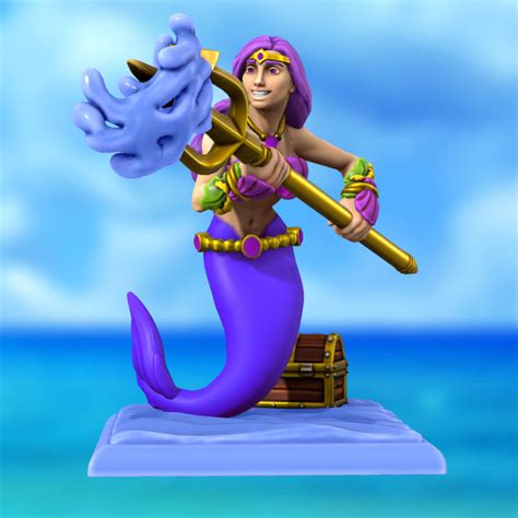 Hero Forge Mera Mermaid Form Colour By Jayko 15 On Deviantart