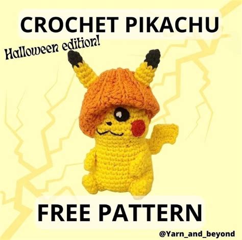 Pikachu Crochet Pattern Free 50 Free Amigurumi Patterns