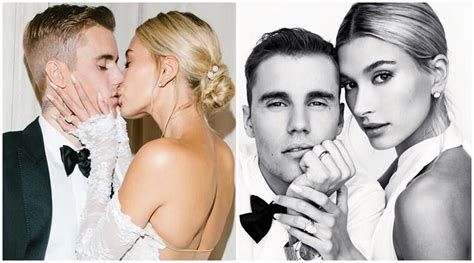 Justin Bieber And Hailey Baldwin Look Like A Dream In These Wedding