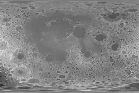 92k Moon Displacement Map