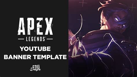 Wraith Apex Legends Banner Template Youtube