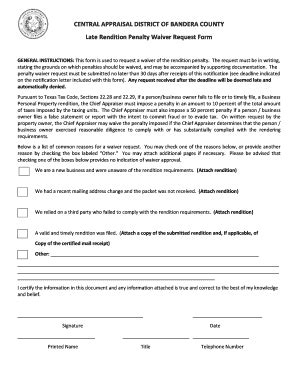 If an unpaid balance remains on your account, interest will continue to. Request To Waive Penalty Charges : Expert Writing Tips On How To Write A Winning Waiver Letter ...