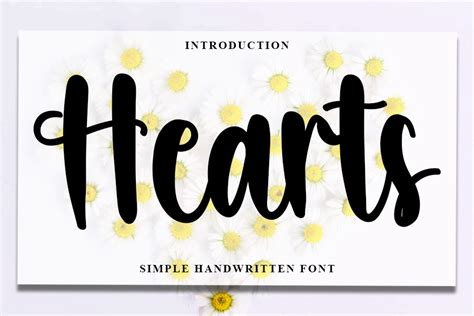 Hearts Font By Inermedia Studio · Creative Fabrica