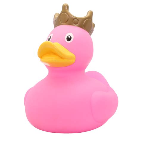 XXL Pink Duck With Crown Giant Ducks Rubber Ducks LILALU