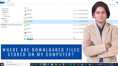 Where Are Downloaded Files Stored On My Computer Youtube