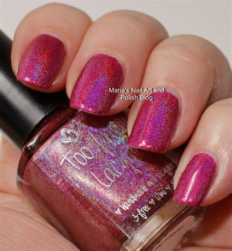 marias nail art and polish blog too fancy lacquer magnifique swatches nail art nails nail