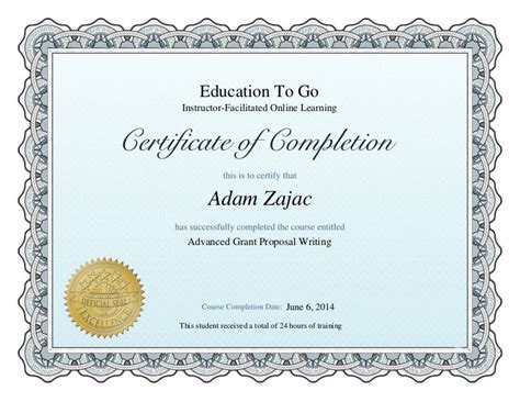 Advanced Grant Writing Diploma
