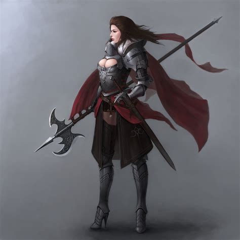 Female Fantasy Armor Female Orc Fantasy Rpg Fantasy Women Medieval