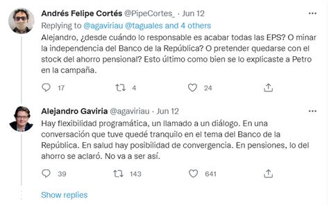 Alejandro Gaviria Respondió A Las Críticas Del Empresario Uribista José Santamaria “caen En Lo