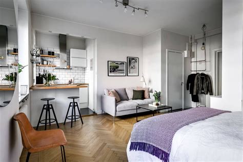 The Perfect Swedish Studio Apartment For One Design För Små Rum