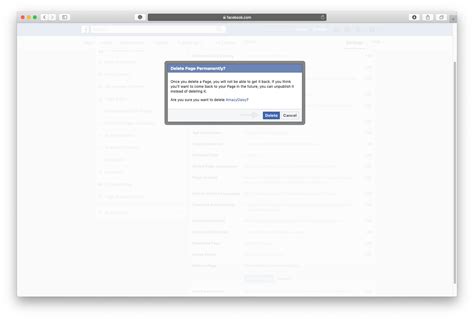 Click delete page name then click ok. and that's it! How to delete a Facebook page - Amazy Daisy