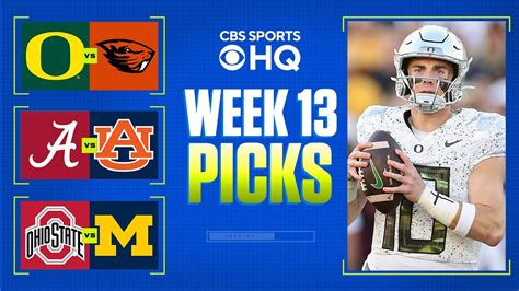 College Football Week 13 Betting Preview Expert Picks For Top Rivalry