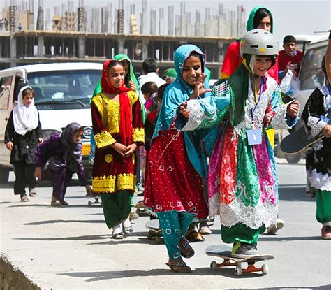 Stunning Photos Afghan Girls Fly High On Skates News