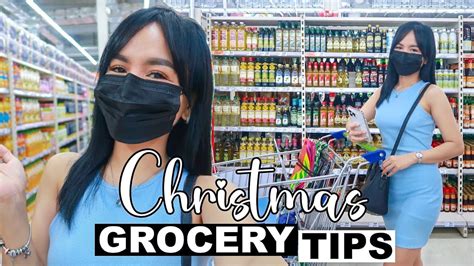 Christmas Grocery Shopping Tips Haul Youtube