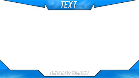 Blank Stream Overlay Template New Concept