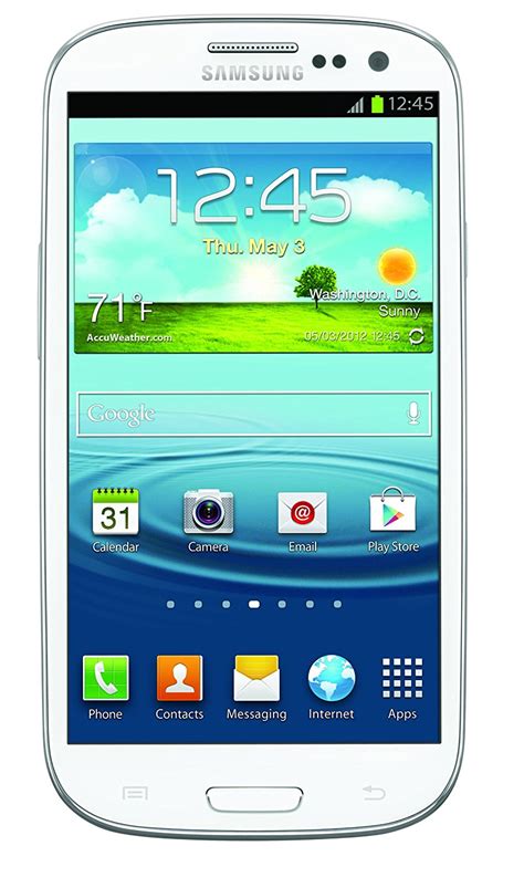 Samsung Galaxy S3 Blue 16gb Atandt Big Nano Best Shopping