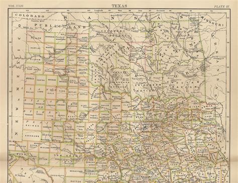 Map Of Indian Territory Oklahoma 1889