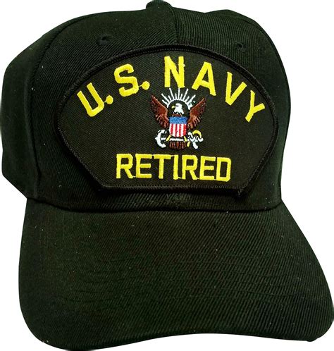 Us Navy Retired Low Profile Adjustable Ball Cap Clothing