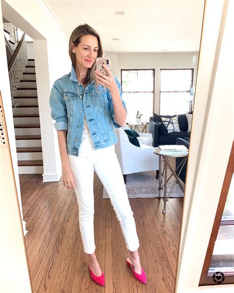 White Jeans Styling Style Ideas Wear To Work See Anna Jane